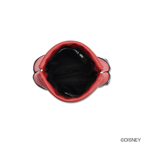 クィーンデザイン バネクチポーチ(レッド)