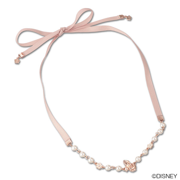 ヤングオイスターデザイン ネックレス（ピンクゴールド）