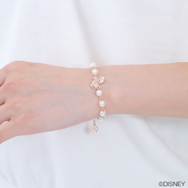 ヤングオイスターデザイン ブレスレット(ピンクゴールド)