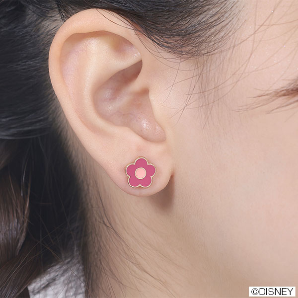 チェシャ猫デザイン ピアス(ピンク)