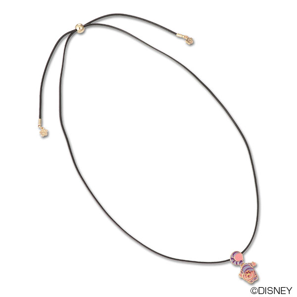 チェシャ猫デザイン ネックレス（ピンク）