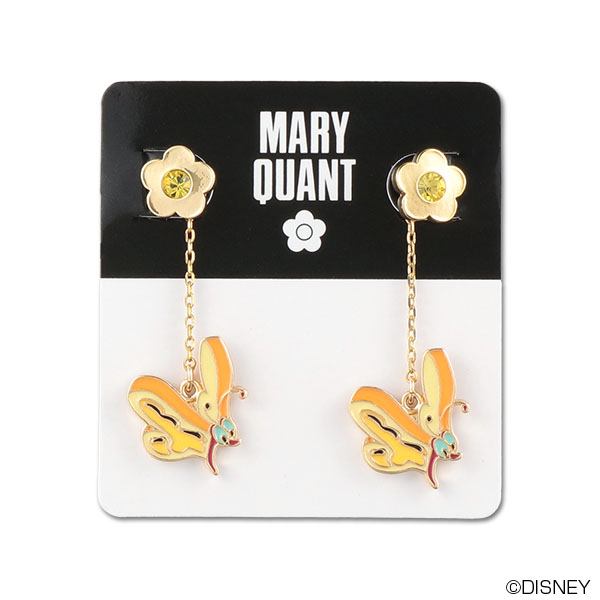 ブレッドアンドバターフライデザイン ピアス（ゴールド）