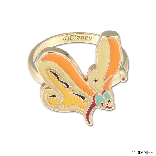 ブレッドアンドバターフライデザイン リングセット(ゴールド)