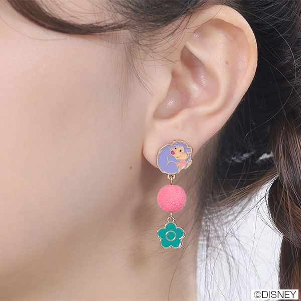 ハリネズミデザイン ピアス(マルチ)