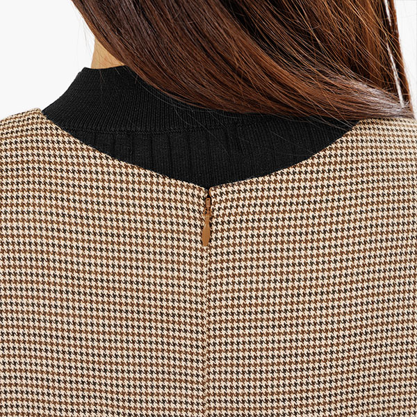 MQロゴジャンスカ ワンピース(ブラウン)