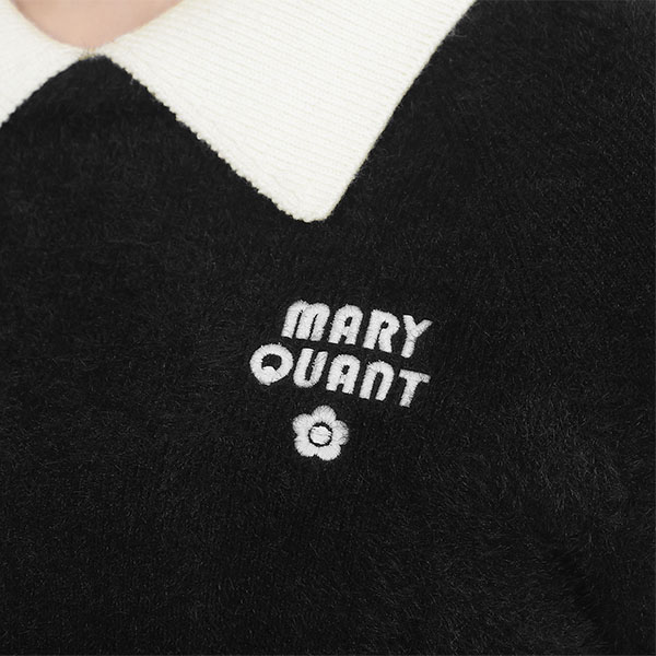 シャギーペプラム プルオーバー(ブラック)