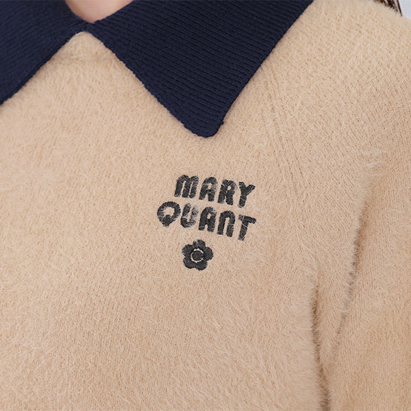 シャギーペプラム プルオーバー(キャメル)