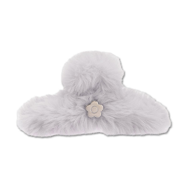 エコファー バンスクリップ（ブルーグレー）