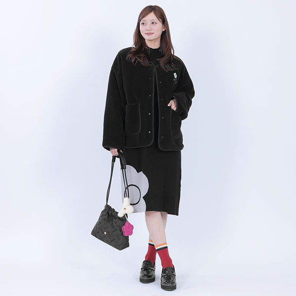 エコファー バンスクリップ（アイボリー）