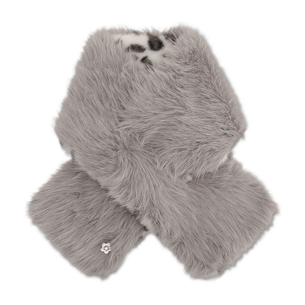 エコロングファー マフラー(グレー)