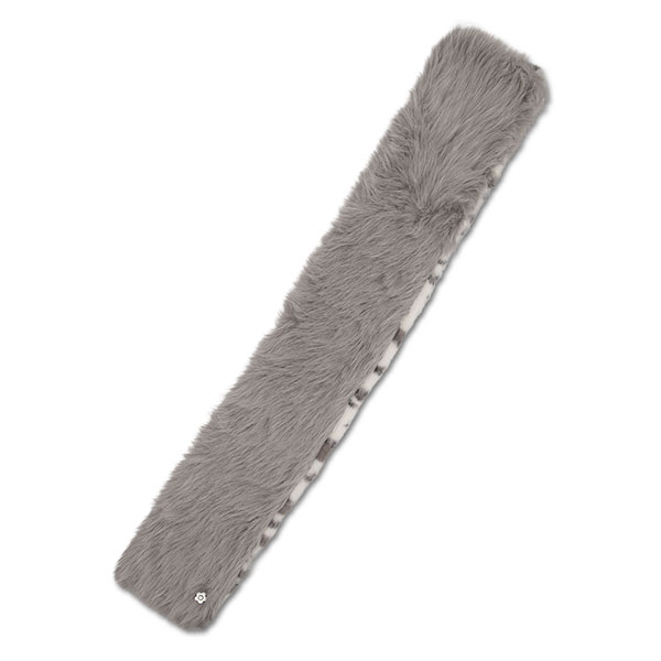 エコロングファー マフラー(グレー)