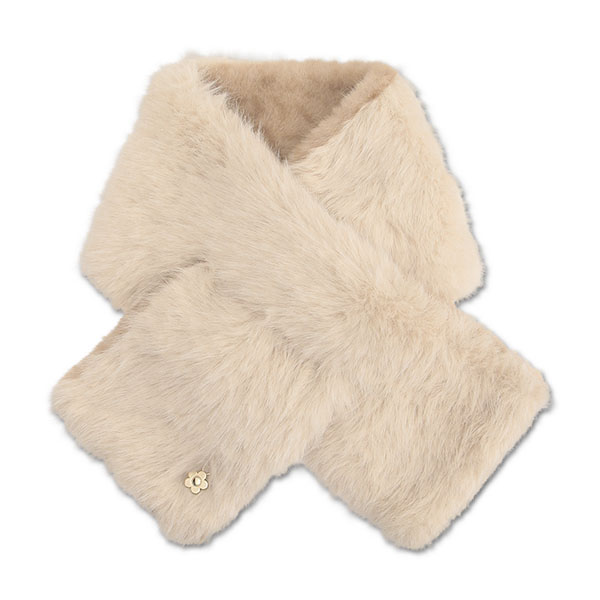 エコロングファー マフラー（ベージュ）