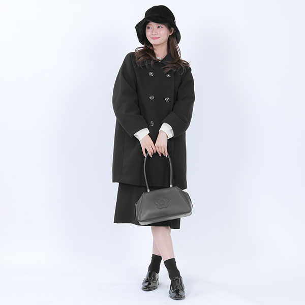 リバーシブルバケット ハット(ブラック)