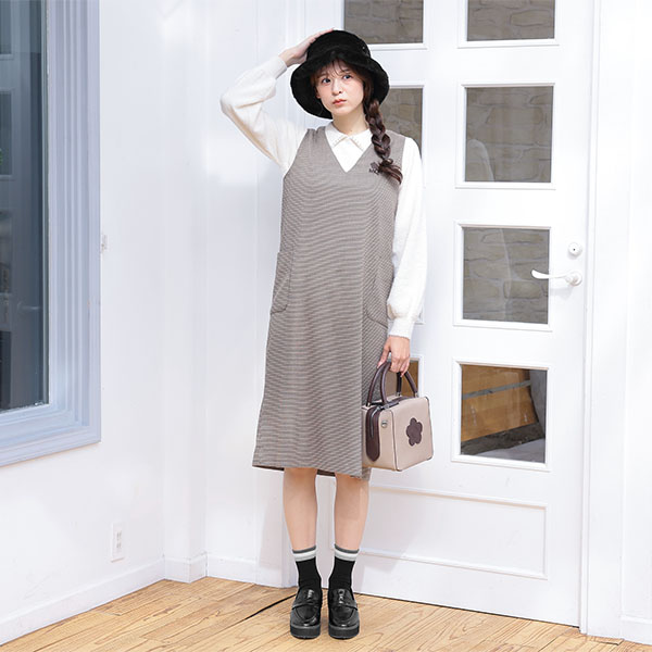 リバーシブルバケット ハット(ブラック)