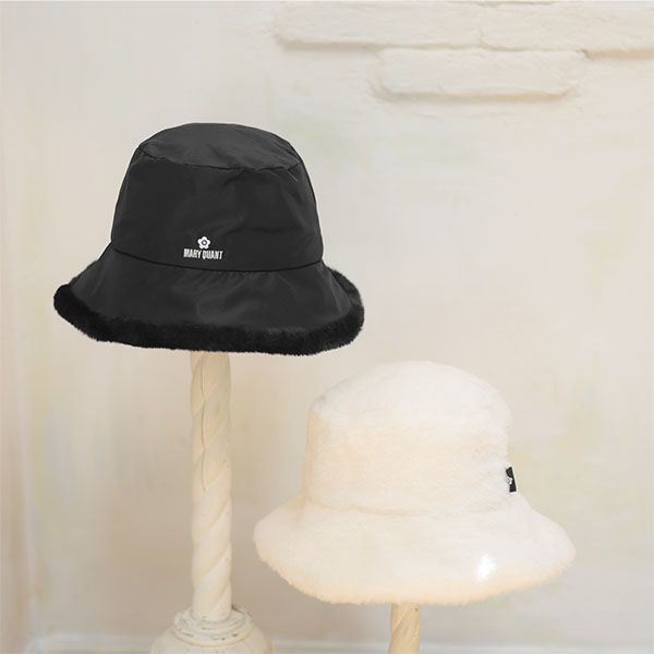 リバーシブルバケット ハット(ブラック)