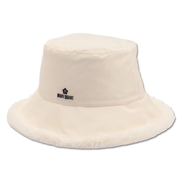 リバーシブルバケット ハット（ホワイト）