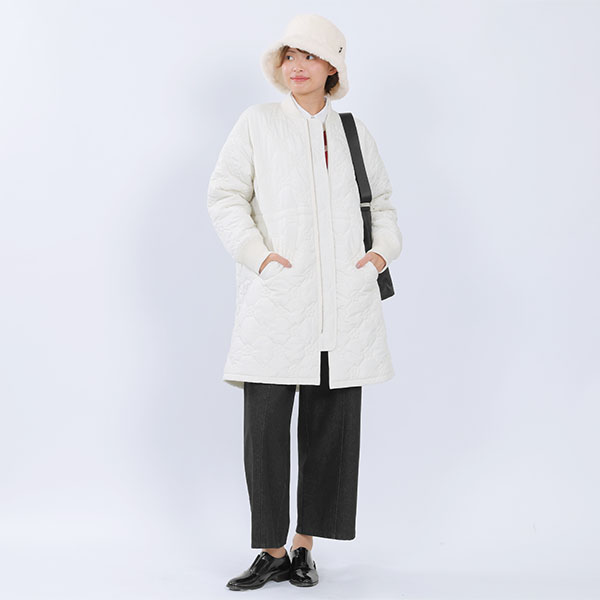 リバーシブルバケット ハット(ホワイト)