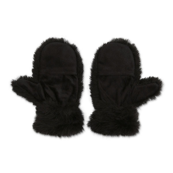 エコロングファー グローブ(ブラック)