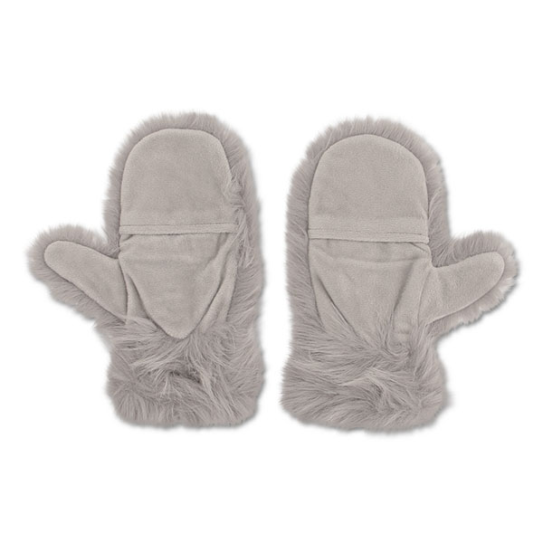 エコロングファー グローブ(グレー)