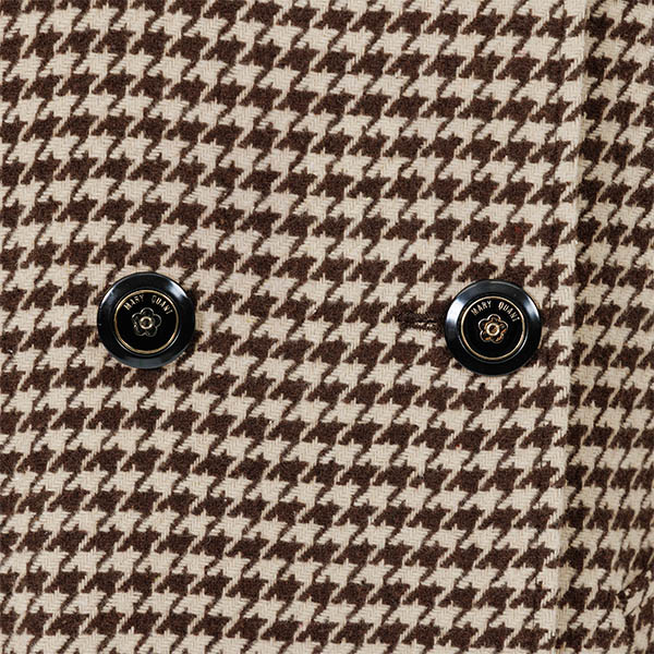 ダブルクラシカル ロングコート（ブラウン）