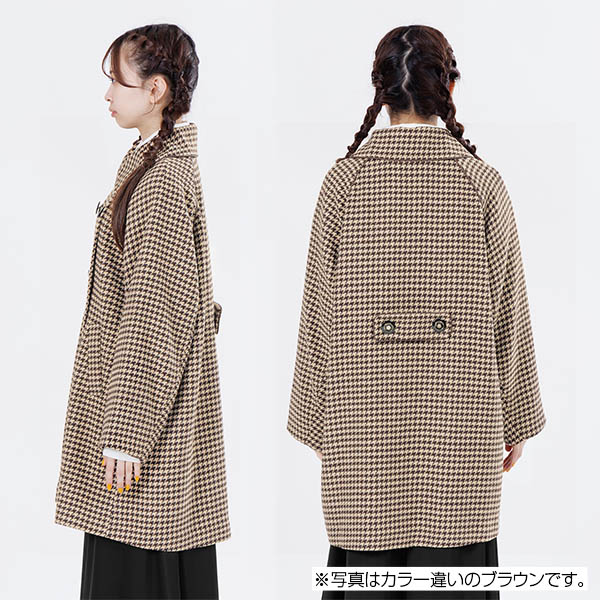 ダブルクラシカル ロングコート（ブルー）