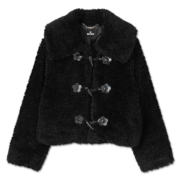 ボアダッフル ブルゾン（ブラック）