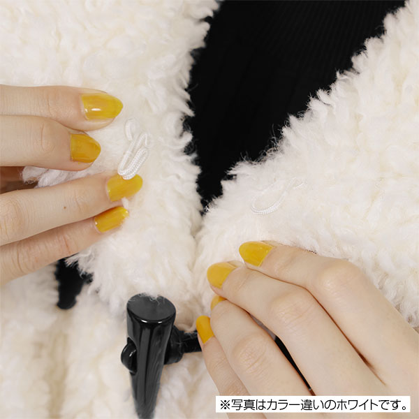 ボアダッフル ブルゾン(ブラック)