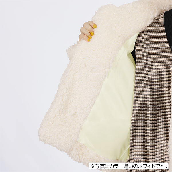 ボアダッフル ブルゾン(ブラック)