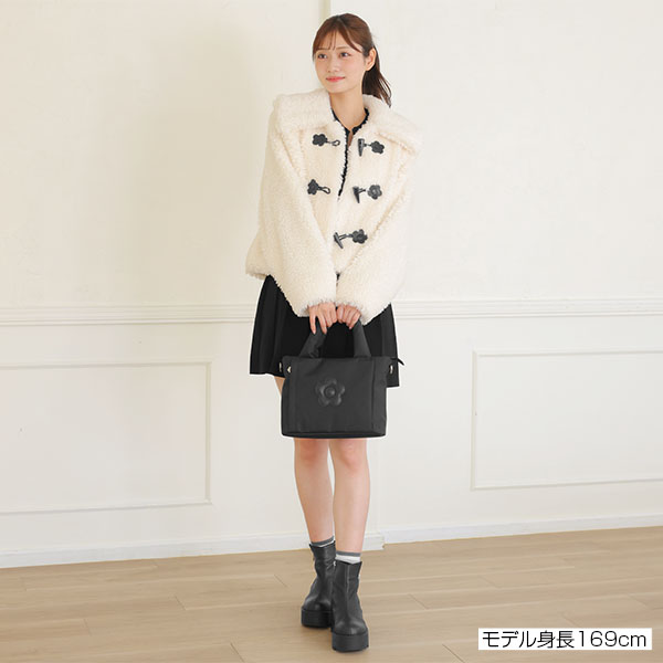 ボアダッフル ブルゾン(ホワイト)