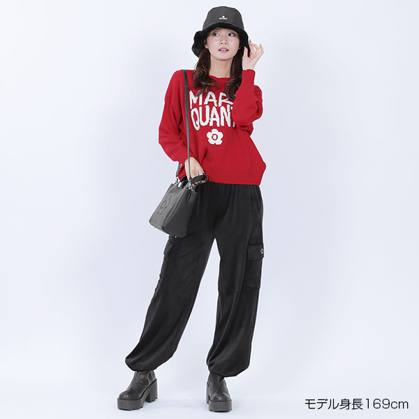 ペイントロゴニット プルオーバー(レッド)