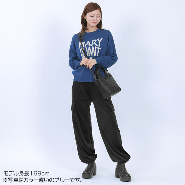 ペイントロゴニット プルオーバー(レッド)