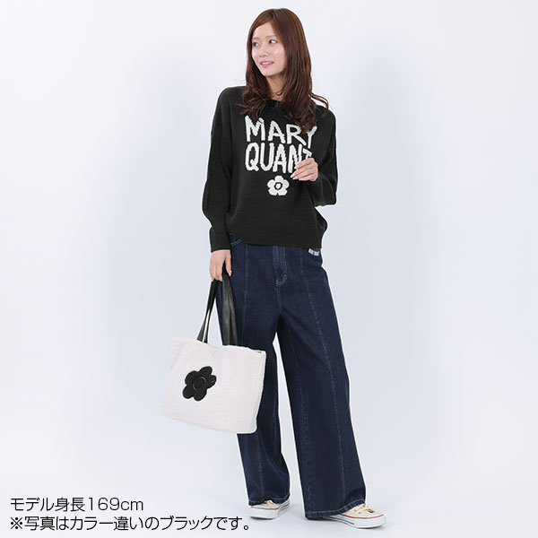 ペイントロゴニット プルオーバー(ブルー)