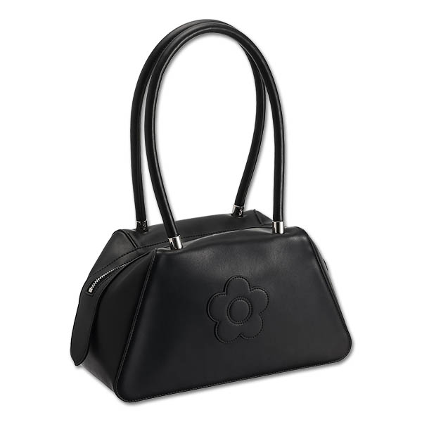 スムースデイジー トート（ブラック）