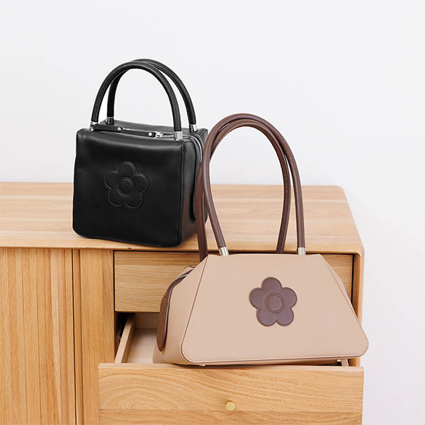 スムースデイジー 2WAYショルダー（ブラック）