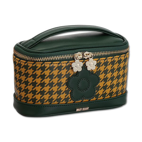 千鳥デイジーパッチ バニティ（グリーン）