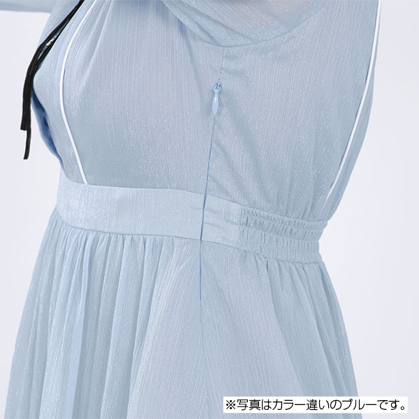 ラメシアー ドレス(ブラック)