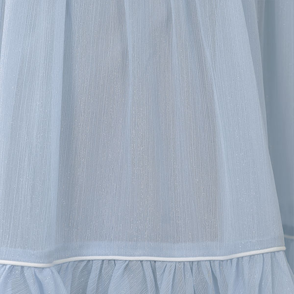 ラメシアー ドレス(ブルー)