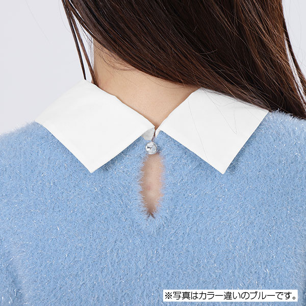 ラメリボンシャギー プルオーバー(ピンク)