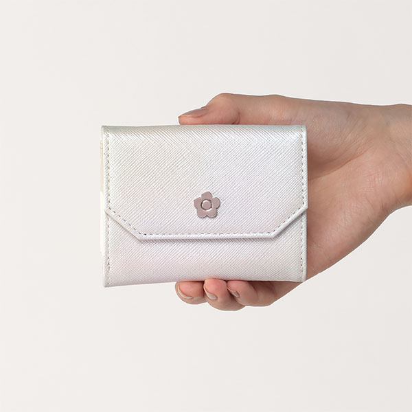ポラリゼーション ミニウォレット(ホワイト)