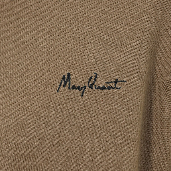 ウォームニット ワンピース(ブラウン)