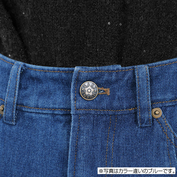 ペイントデイジーデニム パンツ(ネイビー)