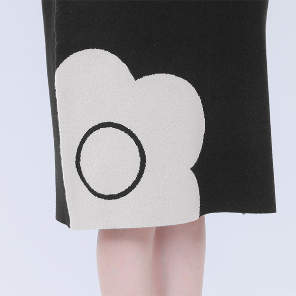 デイジーJQニット ワンピース(ブラック)