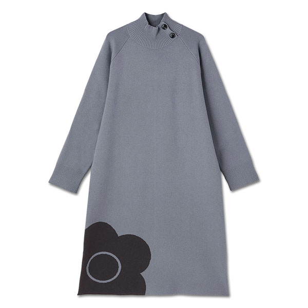 デイジーJQニット ワンピース（ブルー）