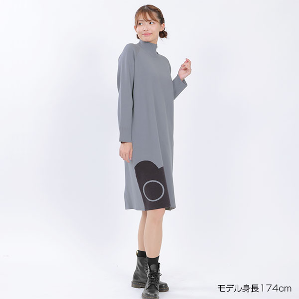 デイジーJQニット ワンピース(ブルー)