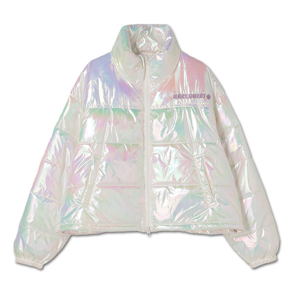 パデッドクロップド ブルゾン（オーロラホワイト）