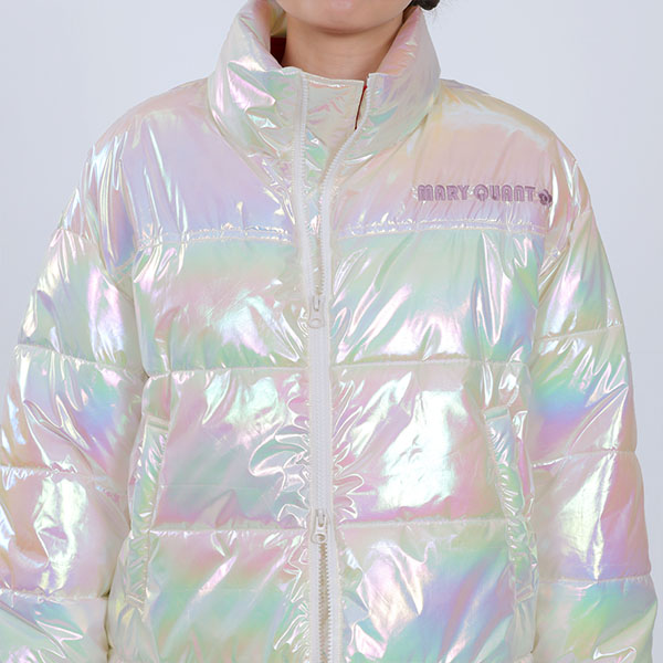 パデッドクロップド ブルゾン(オーロラホワイト)