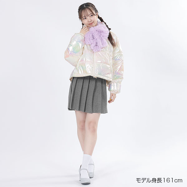 パデッドクロップド ブルゾン(オーロラホワイト)