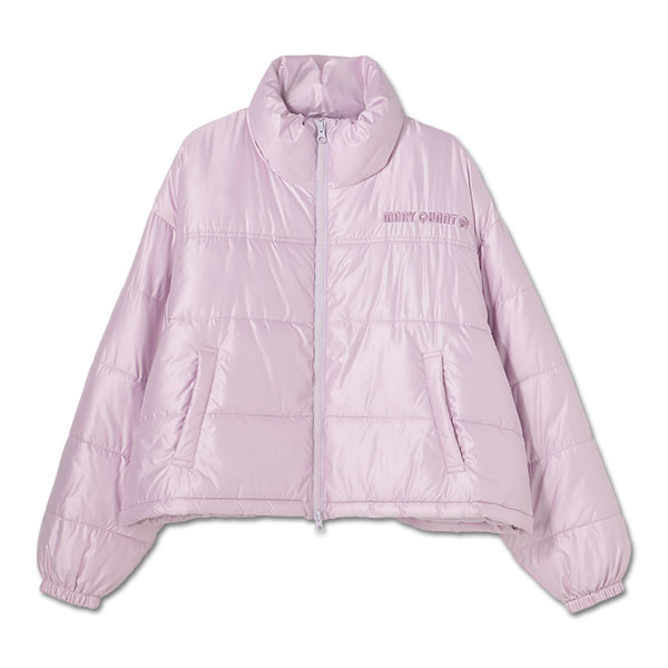 パデッドクロップド ブルゾン（パープル）