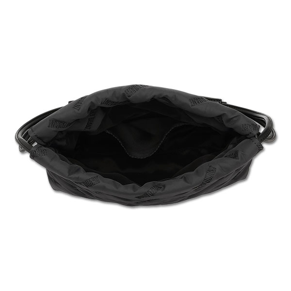 バイアスロゴ刺繍 ミニトート(ブラック)