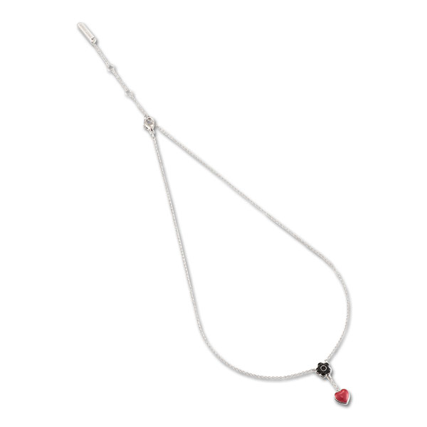 ハートセット ネックレス（ブラック）